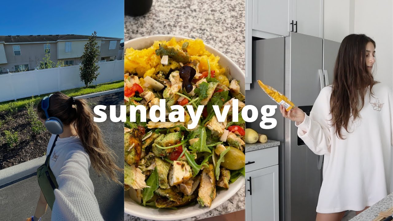 SUNDAY VLOG: grocery shopping, learning to love myself & healthy recipe!