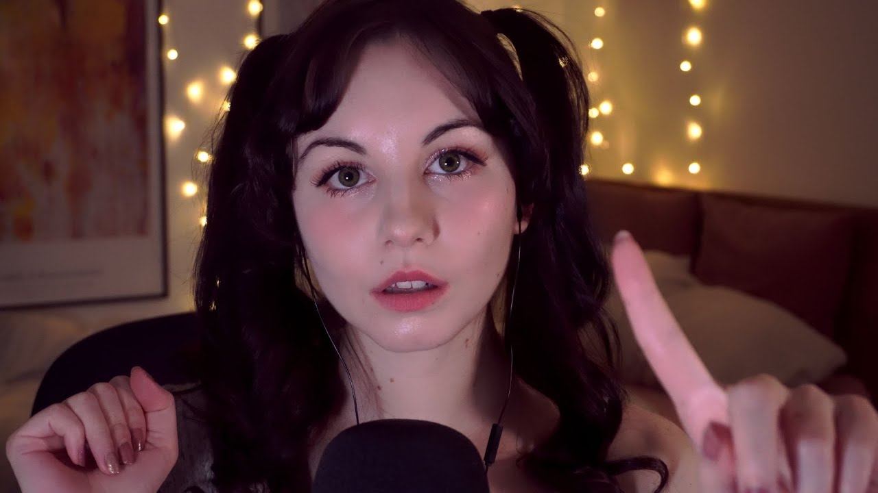 (субтитры) ASMR💤🌸🤍 unintelligible whispers, mechanical keyboard, personal attention