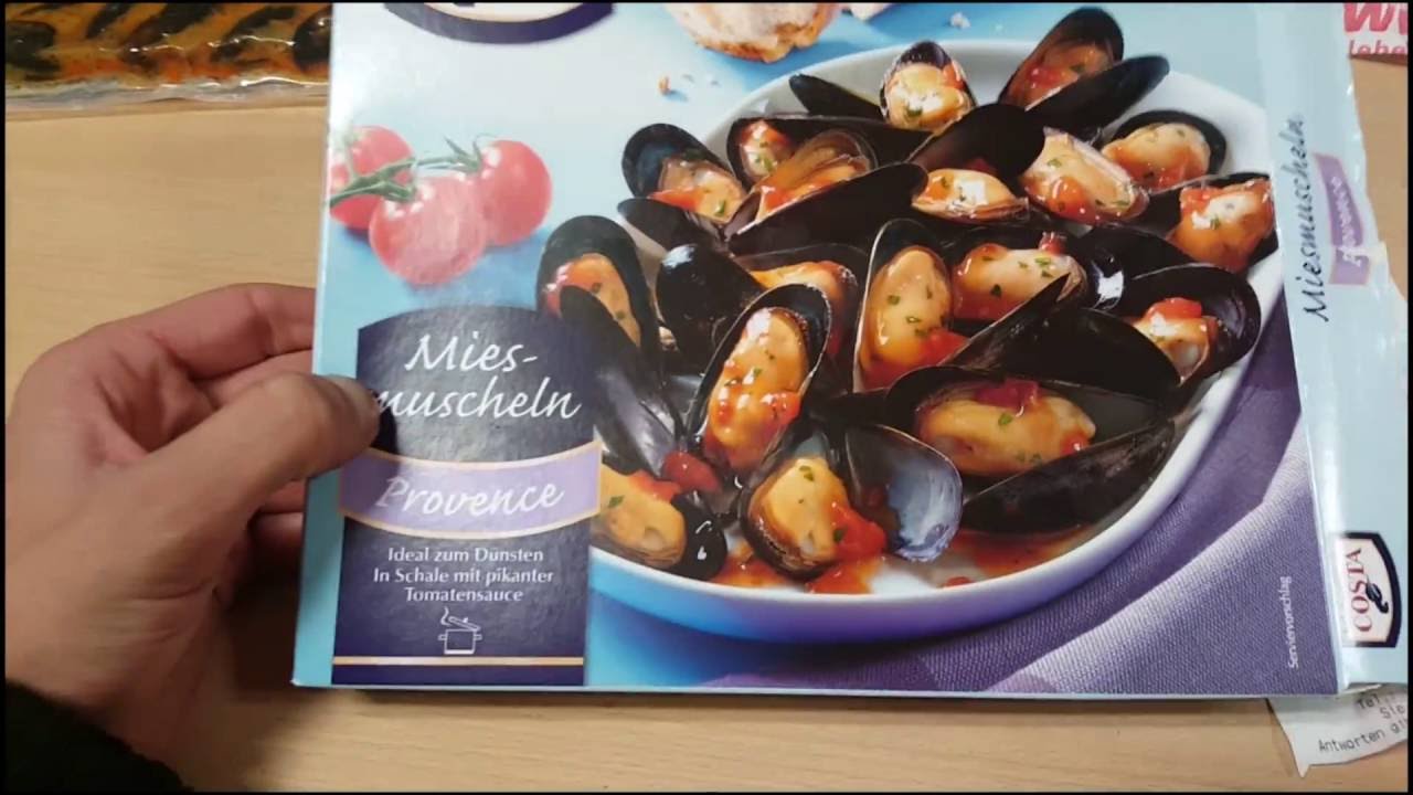 Costa Miesmuscheln Provence / German Food Review (German / Deutsch)
