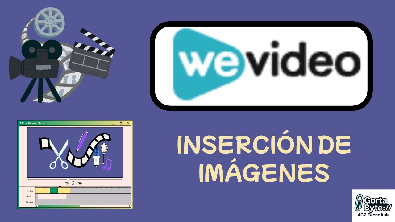 Inserta imágenes en WEVIDEO