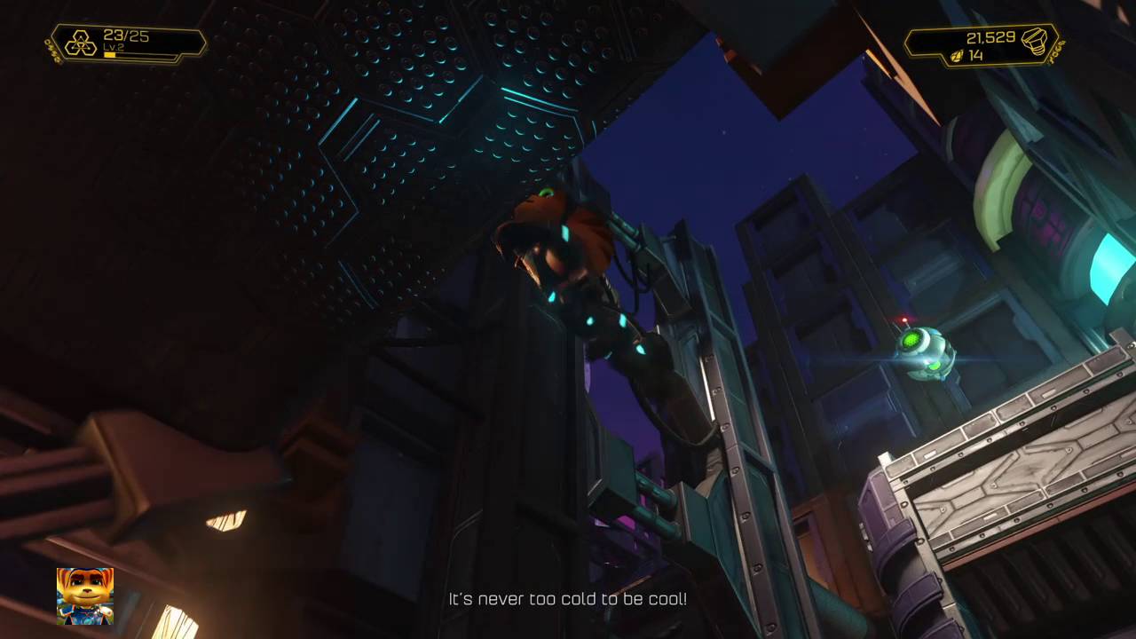 Ratchet and Clank lucky to get hydrodisplacer? :)