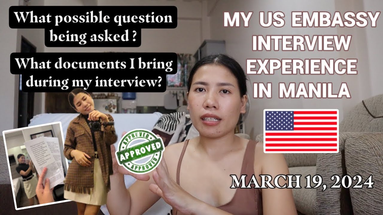🇵🇭 | Мой опыт собеседования в посольстве США в Маниле в 2024 году (документы, отели, вопросы)✨