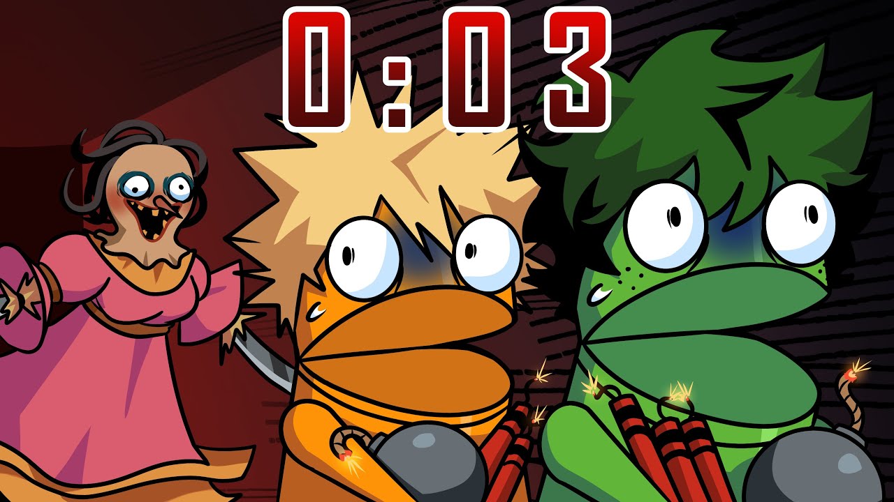 Актёры озвучки MHA играют в R.E.P.O., но каждые 5 минут они взрываются...