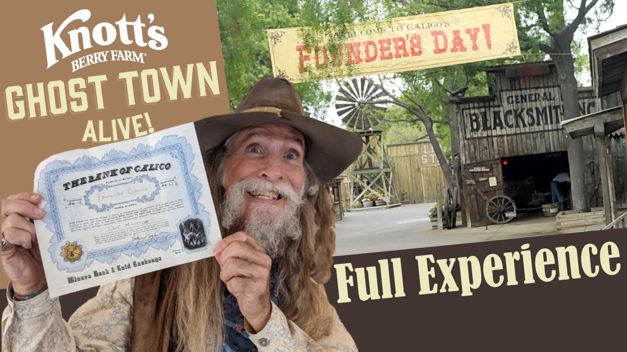 Knott's Ghost Town Alive 2022 | FULL Experience | Rope Drop to Hoedown