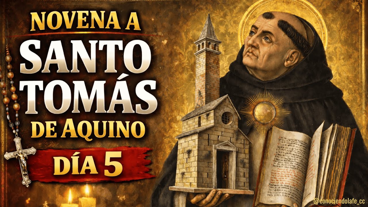 NOVENA a SANTO TOMÁS DE AQUINO || Día 5 || Conociendo la Fe