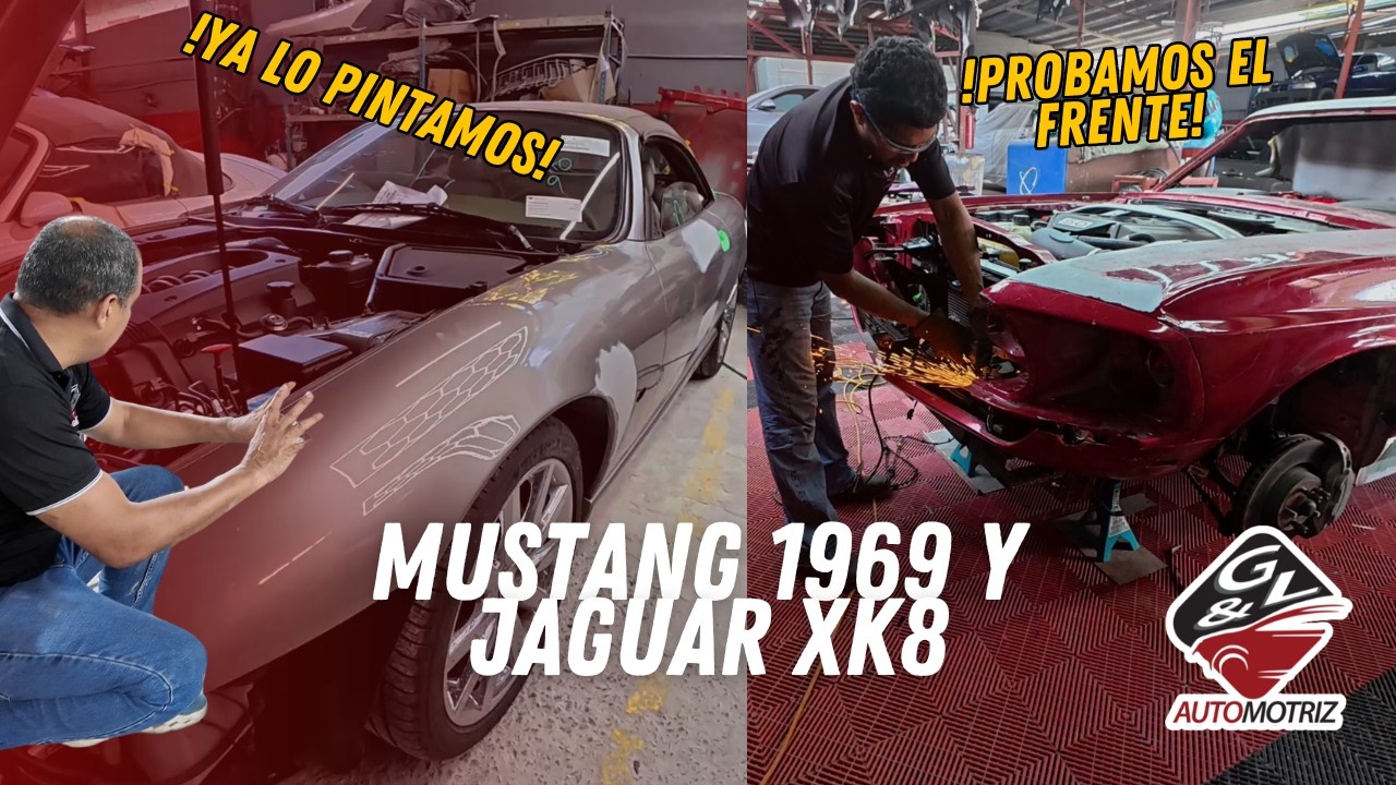 ¡Pintamos un Jaguar XK8! / ¿Que pasó con el Mustang Swap 1989-2018? / G&L Automotriz