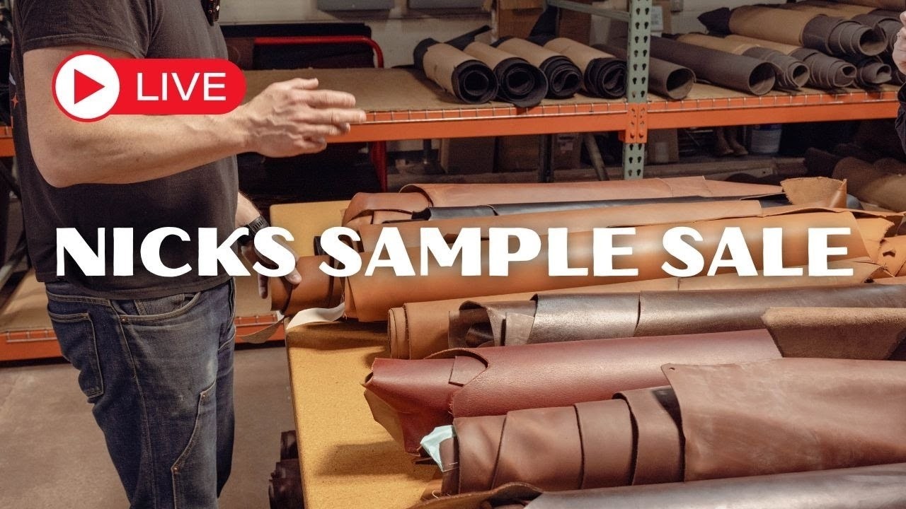 Seidel Sample Leather Sale!