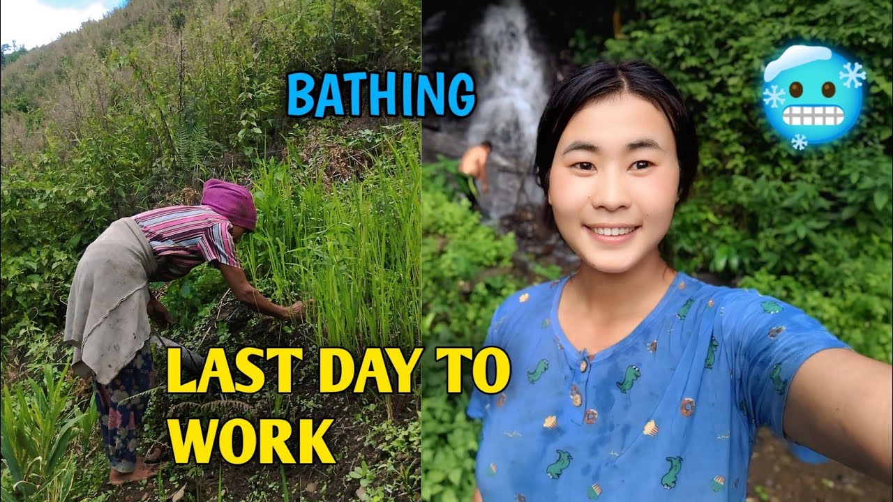 (Village vlog) Last day with my dad and mom( parents)♥️