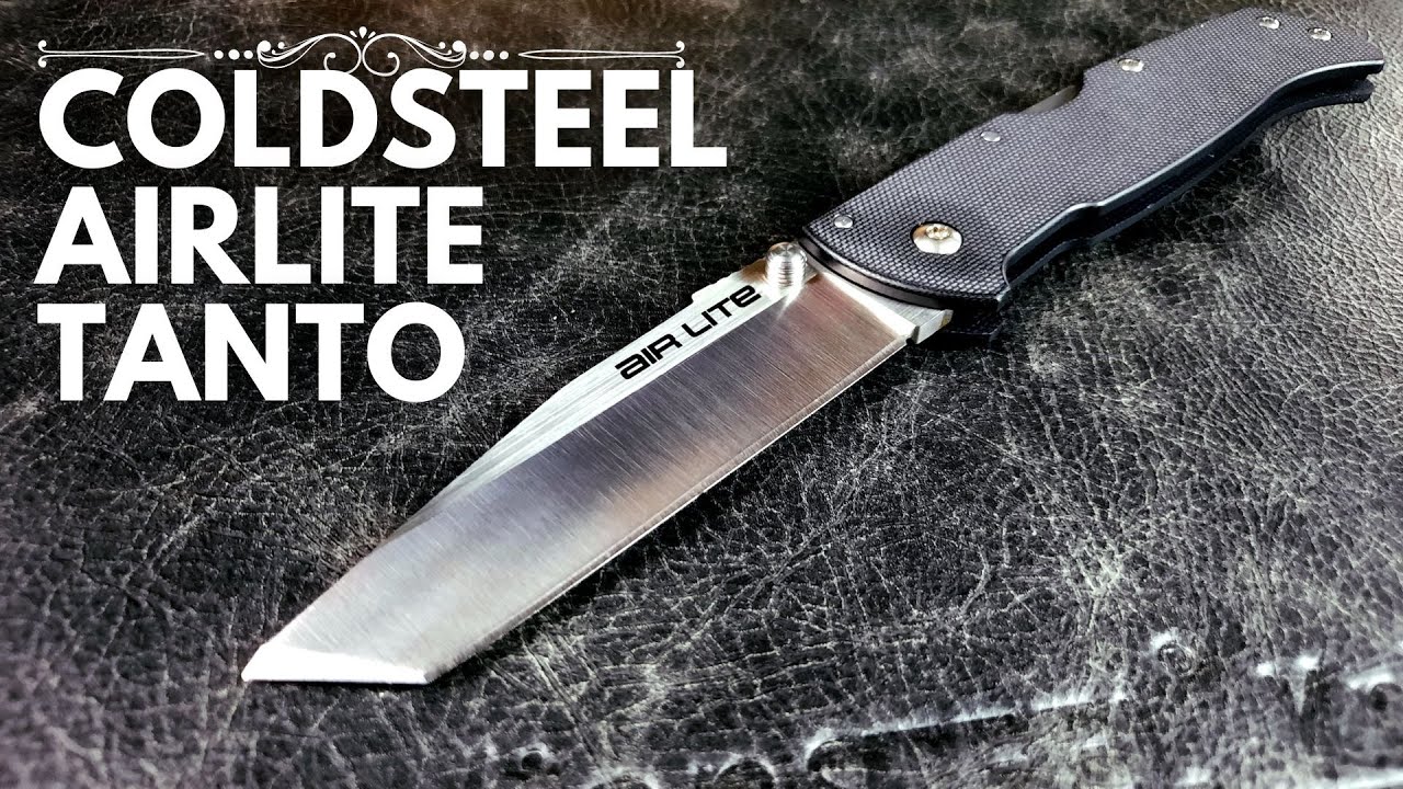 Cold Steel Air Lite Tanto - A Lightweight Tank of an EDC
