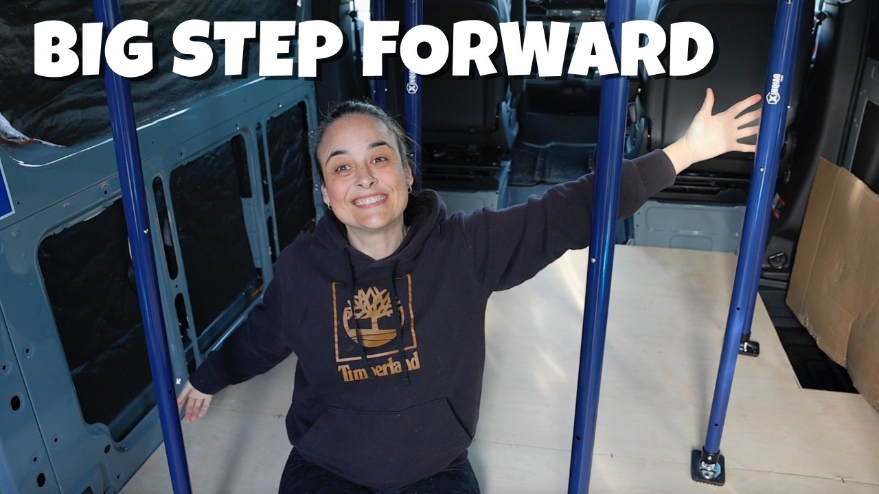 How I install my DIY heating floor | Sprinter van build series