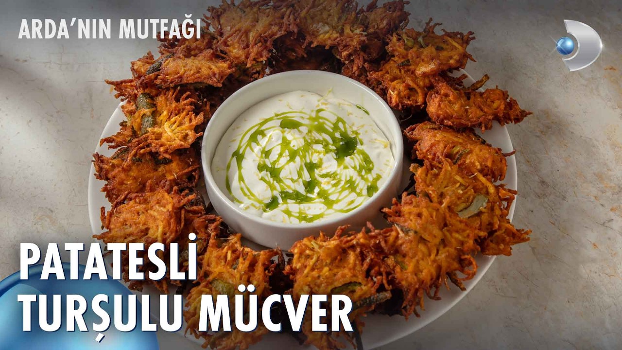 Patatesli Turşulu Mücver  | Arda'nın Mutfağı 275. Bölüm