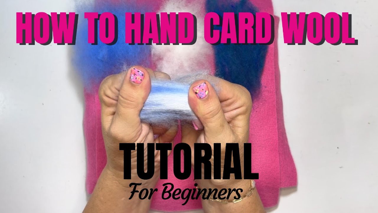 How to Hand Card Wool Like a Pro!