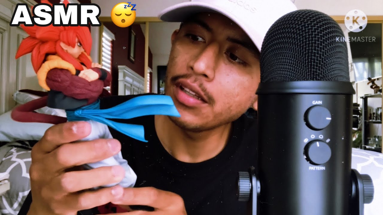 ASMR - GUM CHEWING AMAZON HAUL UNBOXING DRAGON BALL Z