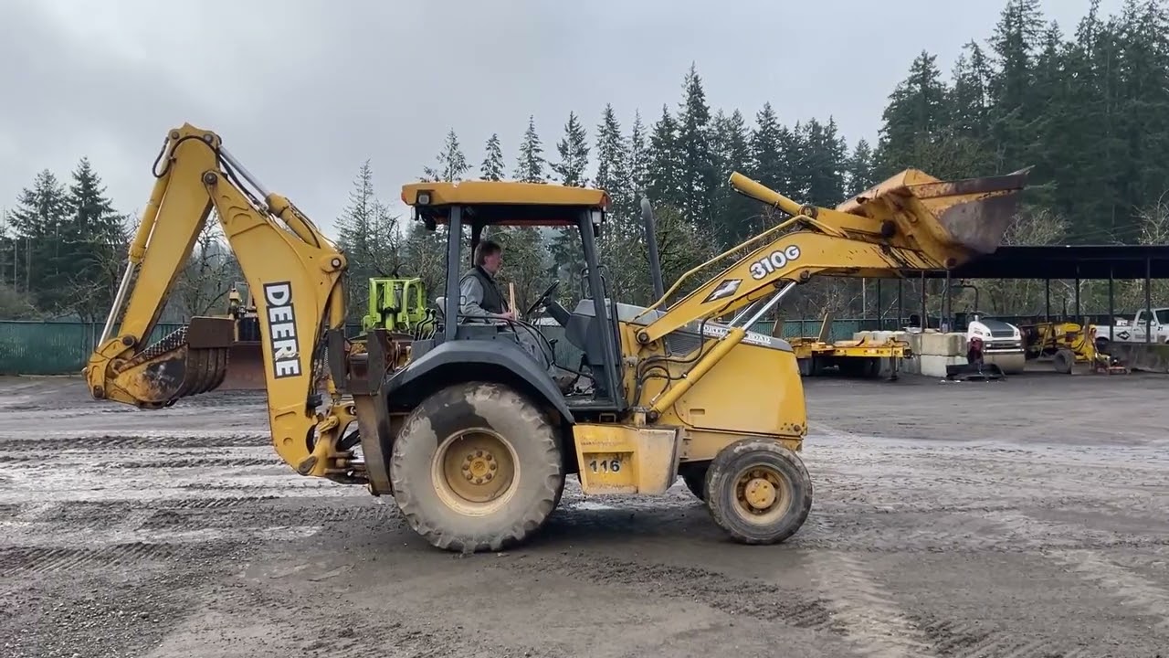 2002 John Deere 310G 4x4 Backhoe
