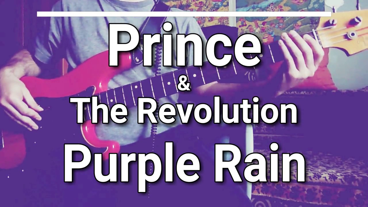 Prince & The Revolution - Purple Rain [TABS] bass cover 🎸