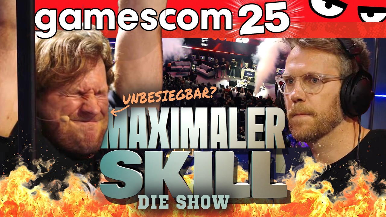 MAXIMaler Skill - Kann RBTV Maxim in IRGENDWAS besiegen? | gamescom 2025