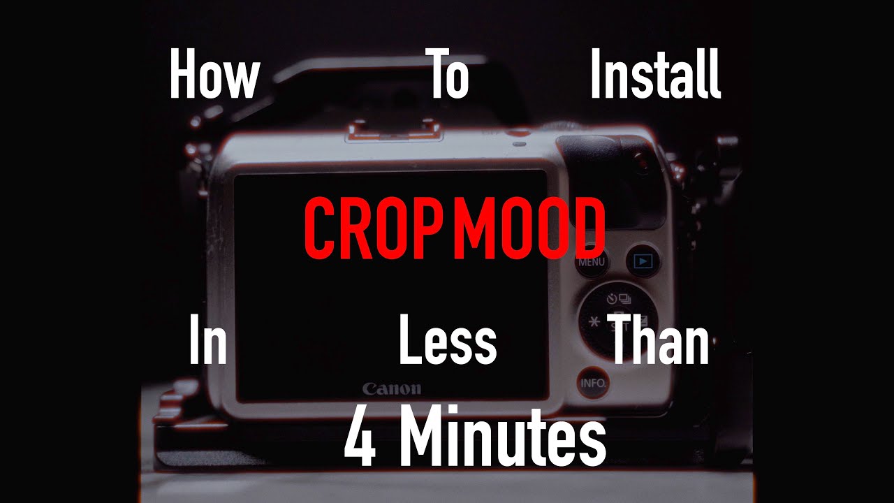 How to Install Magic Lantern Crop Mood in Less Than 4 Minutes | Canon Eos m Raw | Saramonic