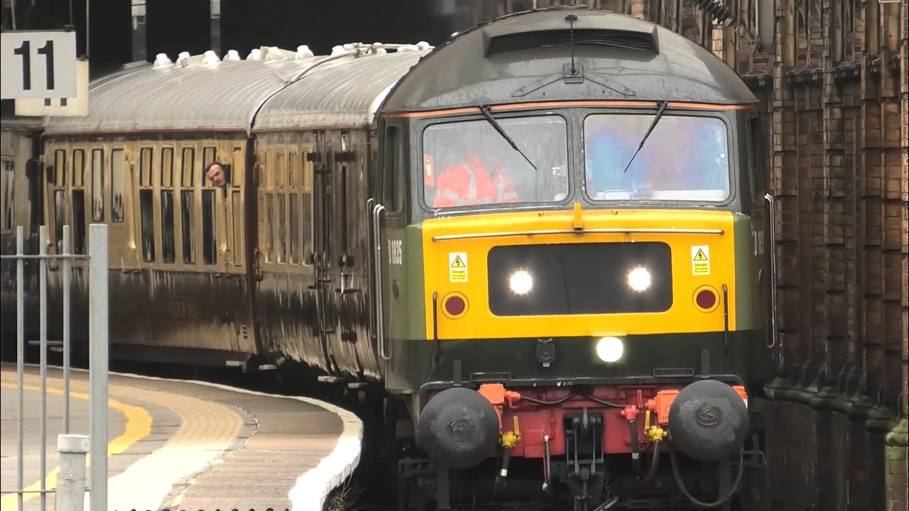 Fantastic Busy Hour at Crewe Station LSL Class 50 on an Test run Freight/Passenger trains 18/2/26
