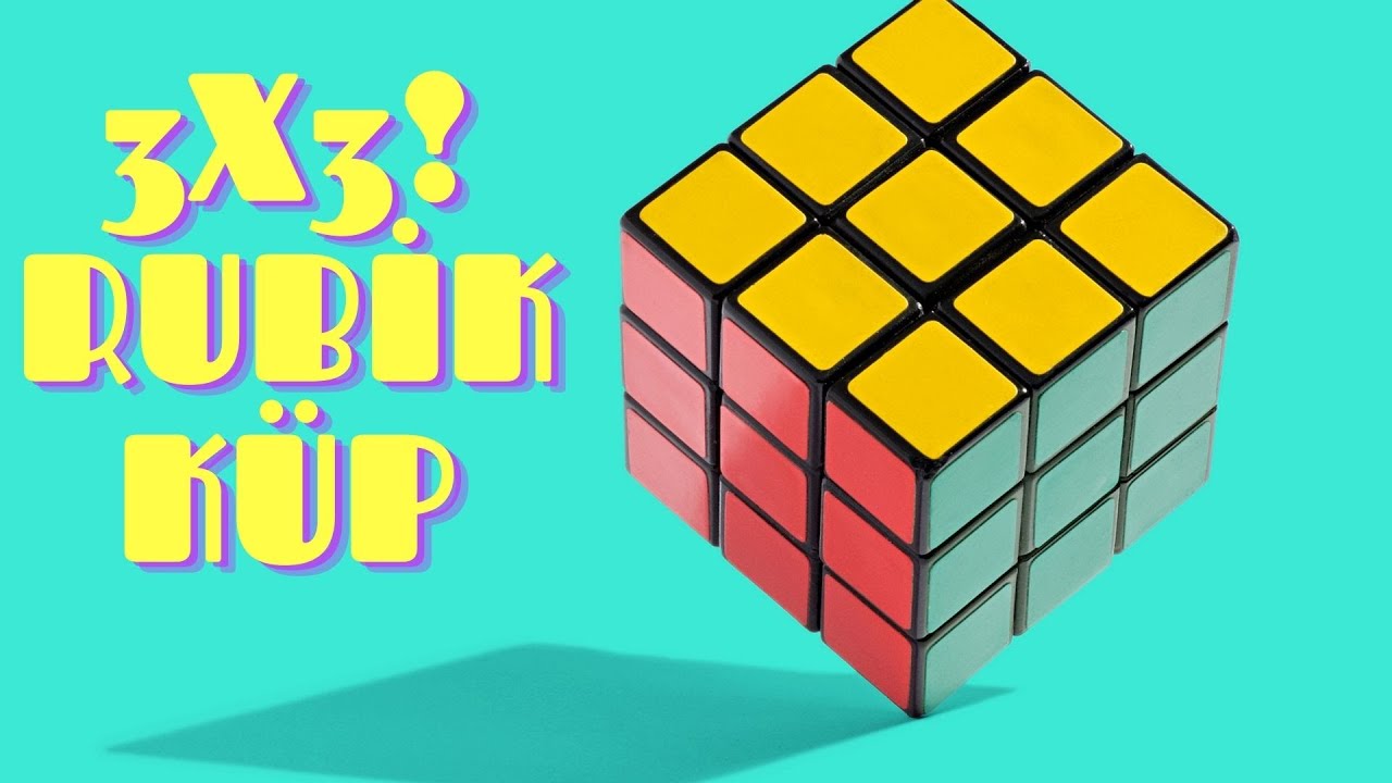 Rubik Küpü Nasıl Çözülür [Yeni Başlayanlar İçin] Zeka Küpü Nasıl Çözülür |Sade Çözüm Yavaş Anlatım