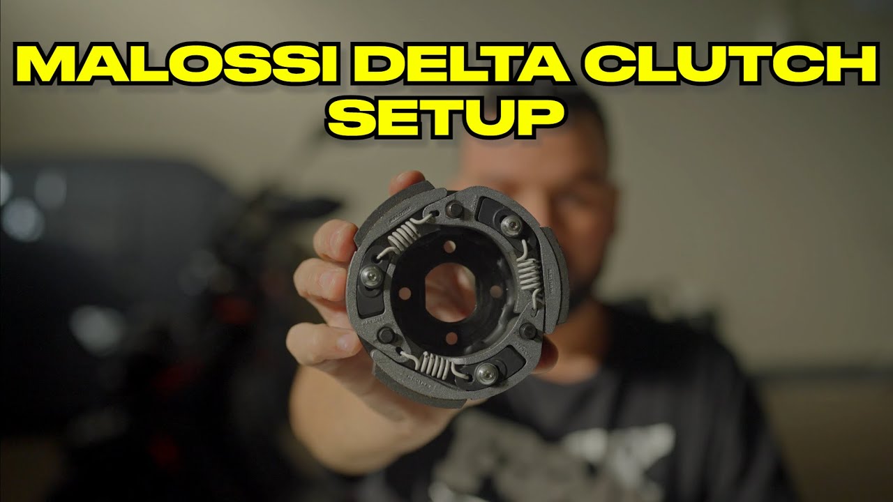 Setting up a Malossi Delta Clutch for a Yamaha BW's