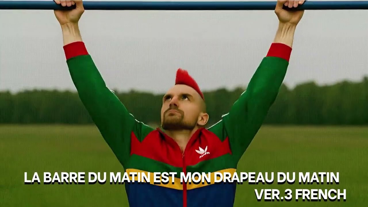 La Barre du matin est mon drapeau du matin Ver 3 French