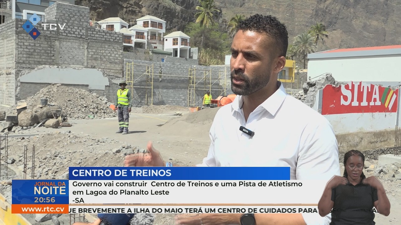 Governo vai construir Centro de Treinos e uma Pista de Atletismo em Lagoa do Planalto Leste