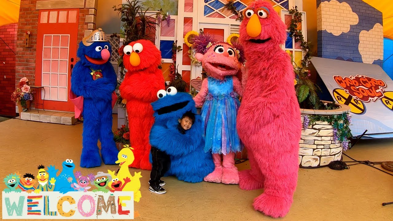 Sesame Place VIP Meet and Greet with the Sesame Street Characters