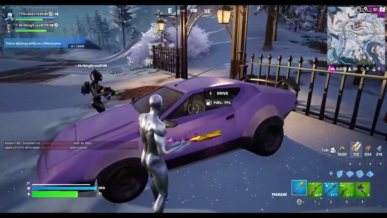 trying to get a win on fortnite goes wrong charter 5