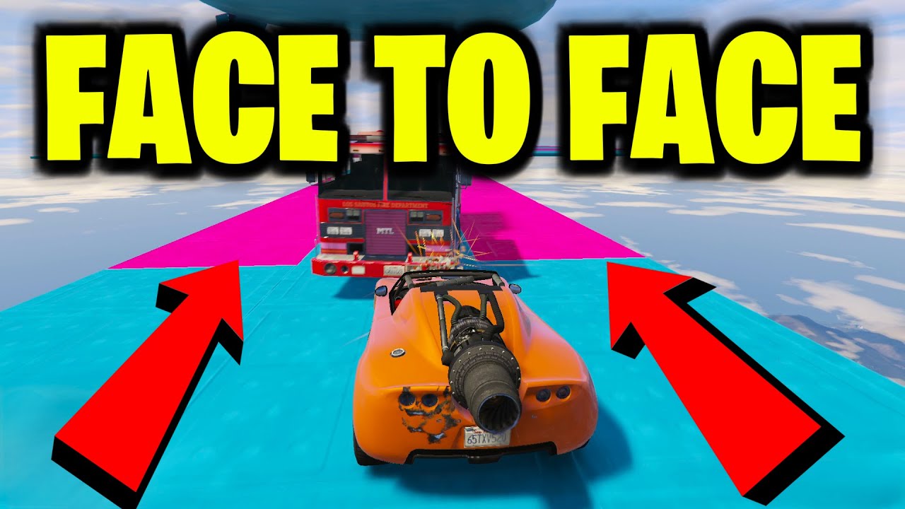 ŠÍLENÝ FACE TO FACE !! |GTA ONLINE | W/ @Lukynoss  @deniizz8 @mivon @pluto