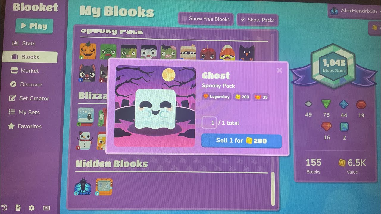 My blooket account part 3