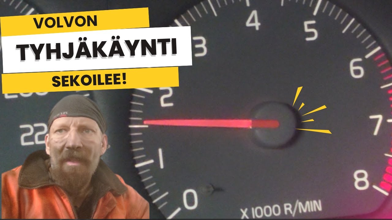 Volvo ei käynyt kunnolla – tyhjäkäynti sekoili  yritetään korjata