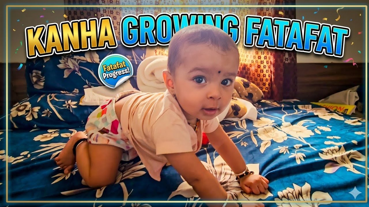 Kanha Inta Jaldi Jaldi Bada Ho Rha hai 🥹❤️