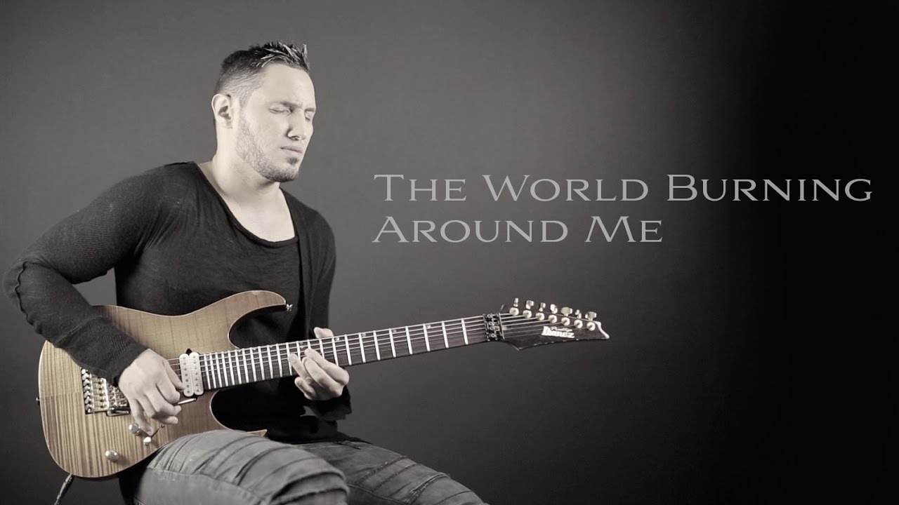 ANGEL VIVALDI // World Burning Around Me  [GUITAR PLAYTHROUGH]