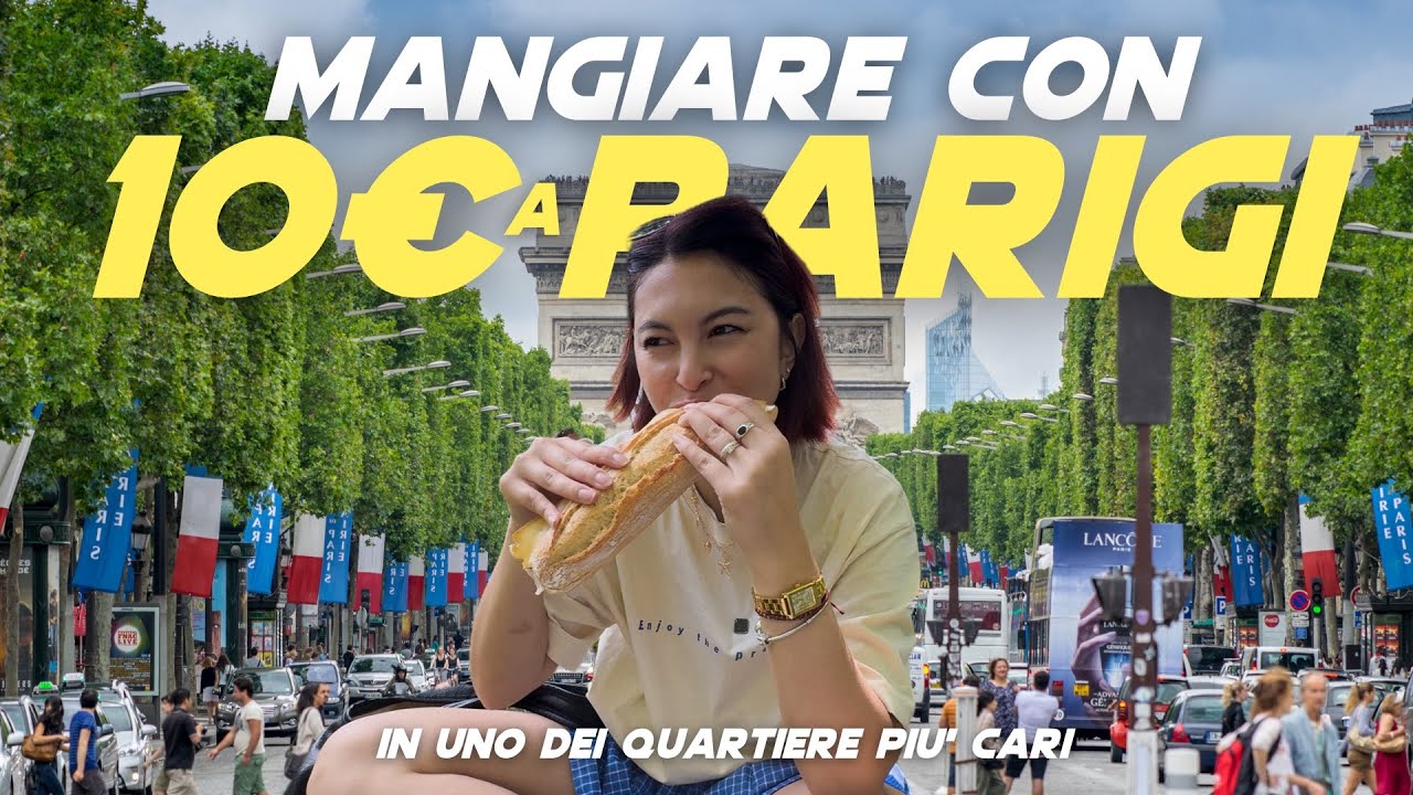 Mangiare con 10&euro; in uno dei quartieri pi&ugrave; cari di Parigi 🇫🇷 Champs &Eacute;lys&eacute;es