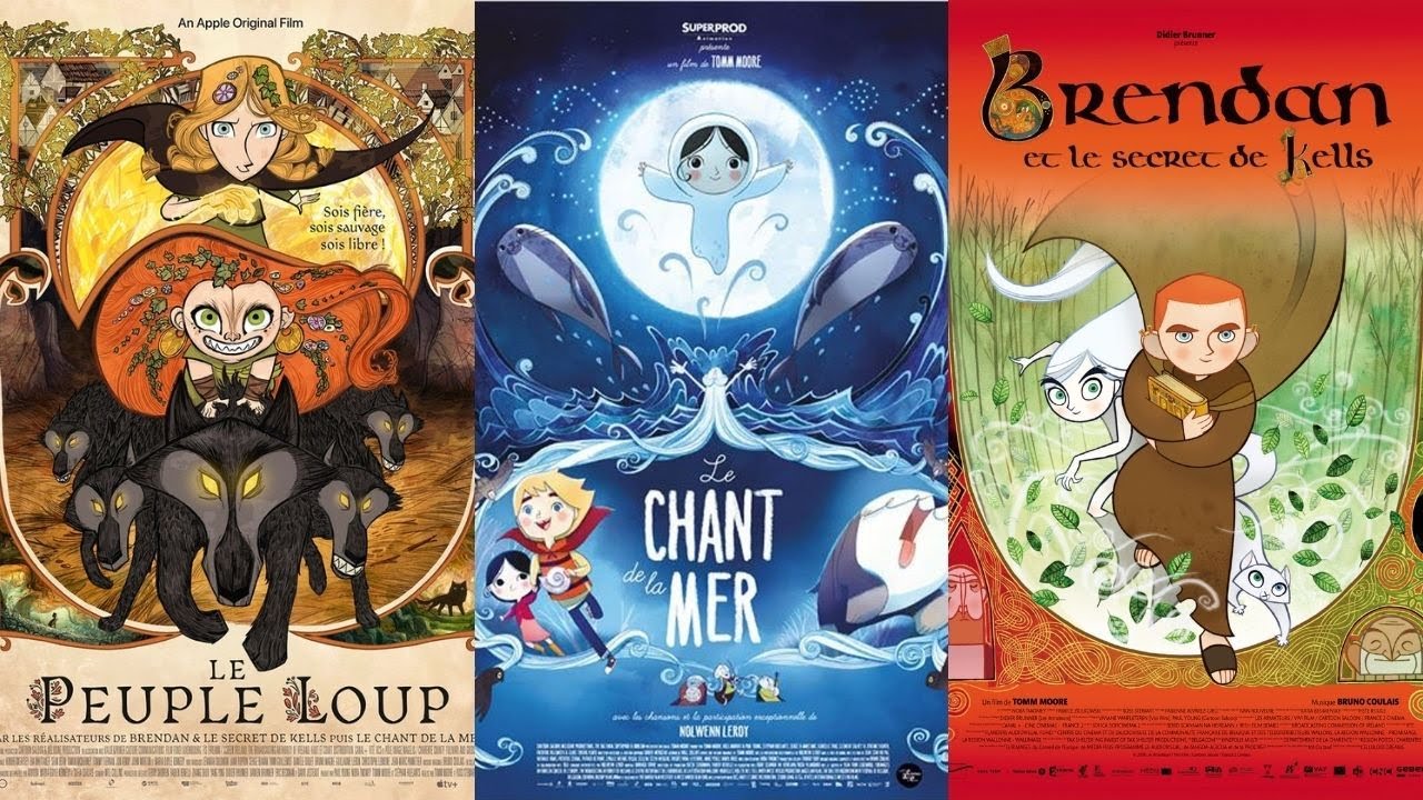 3 Trailers 1 R&eacute;alisateur - Tomm Moore (Le Peuple Loup, Le Chant de la Mer, ...)