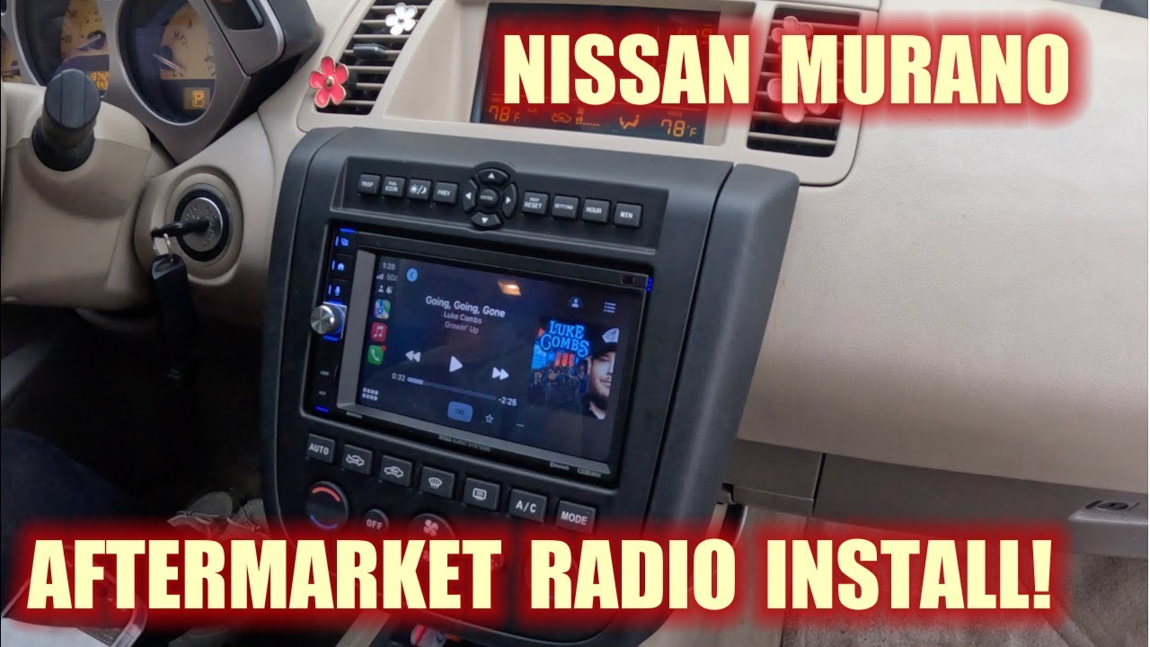 Как установить стереосистему Carplay и динамики Kenwood на Nissan Murano 2003–2007 годов выпуска!