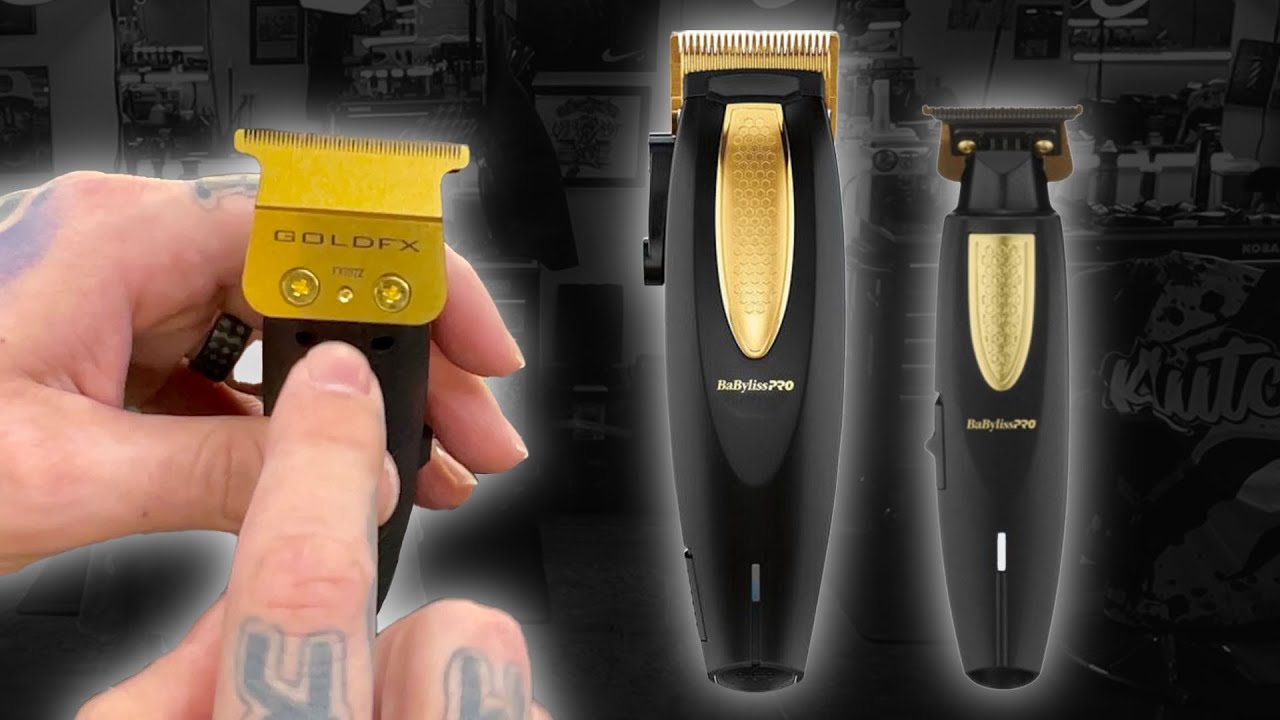 OG Gold FX Blade 🔥 Babyliss Lithium FX Clipper and Trimmer Unboxing and Review