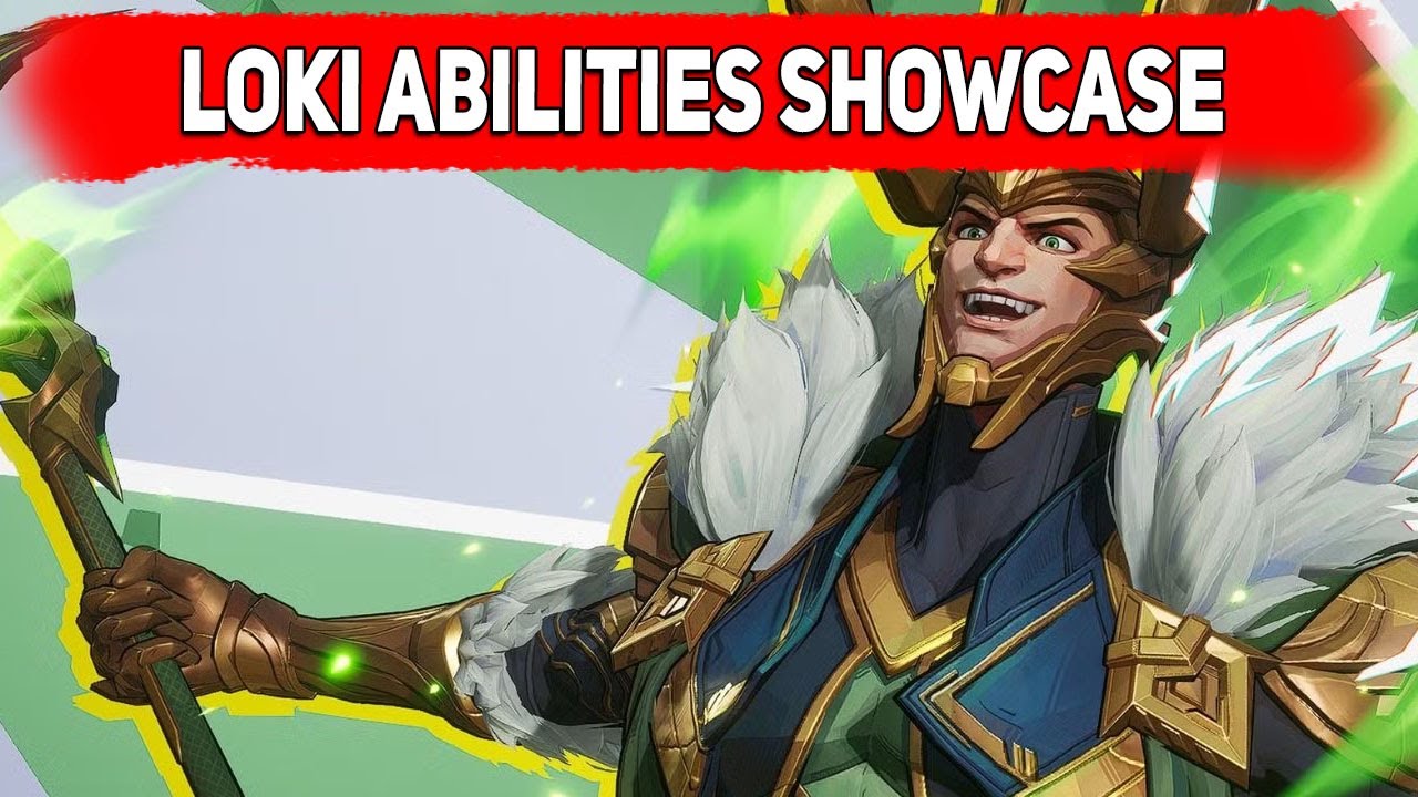Marvel Rivals Loki Abilities Showcase, Marvel Rivals Loki Skills Review