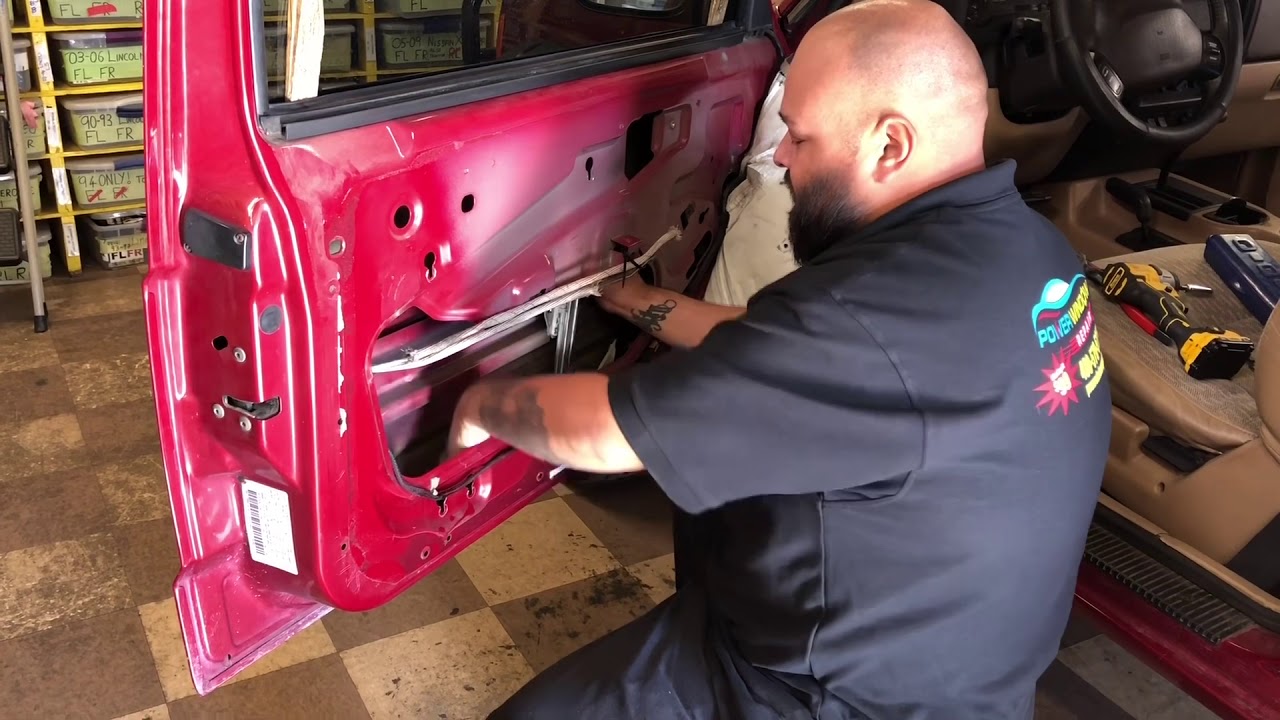 Jeep Cherokee XJ 2 Door Sport window regulator removal and install
