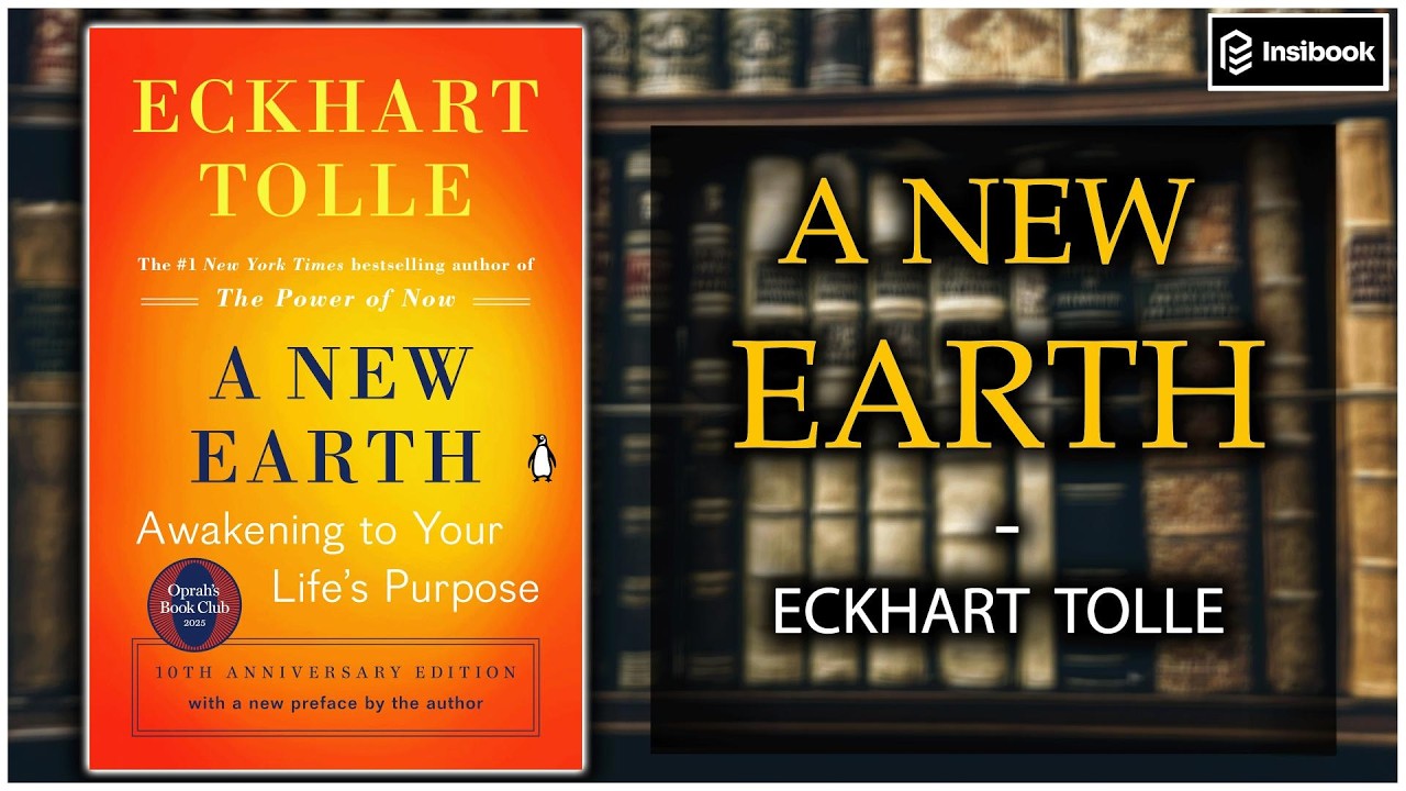 A New Earth - Eckhart Tolle | This Book Will Wake You Up Spiritually | Book Summary