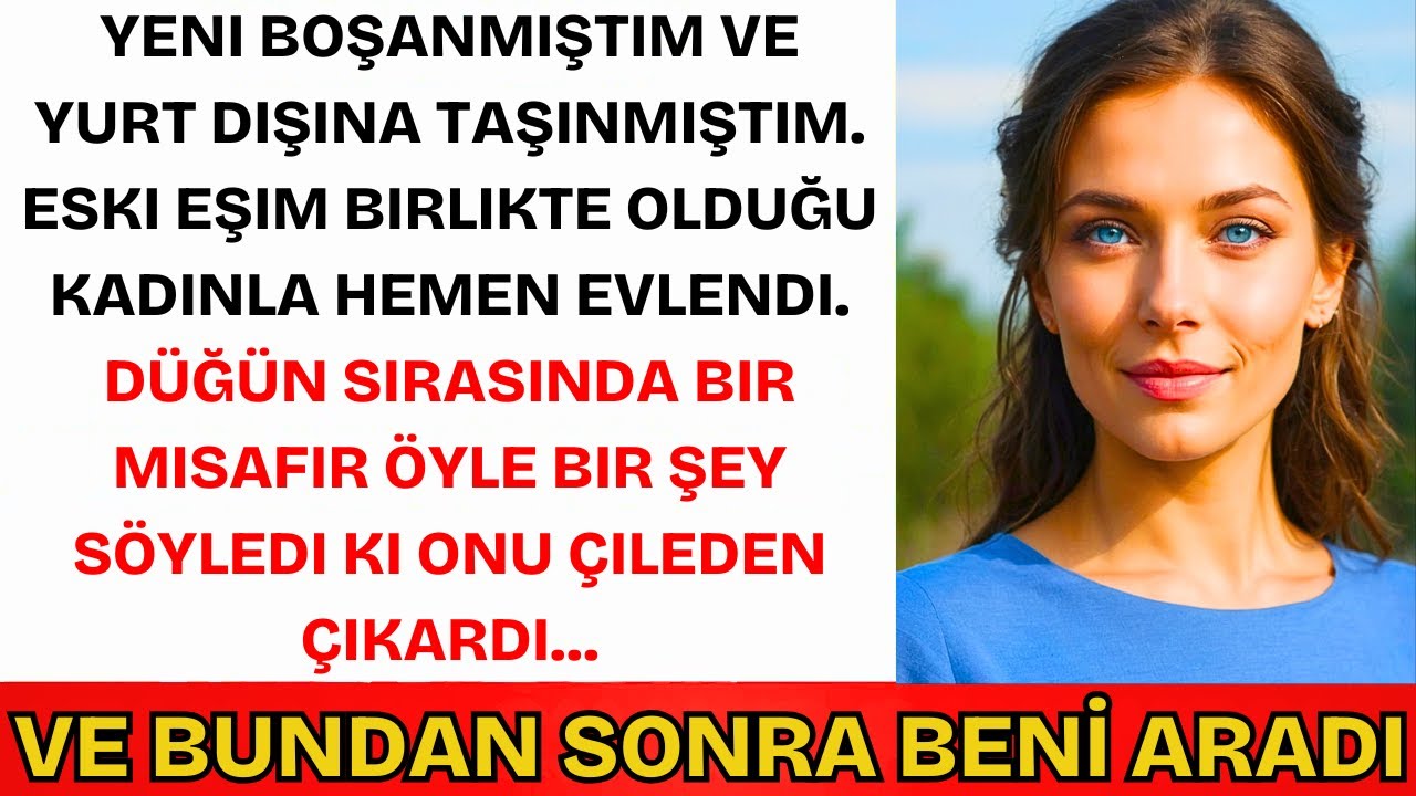 Boşandıktan Sonra Eski Eşim Evlendi. Bir Davetli Bir Şey Söyledi Ve Bembeyaz Oldu...
