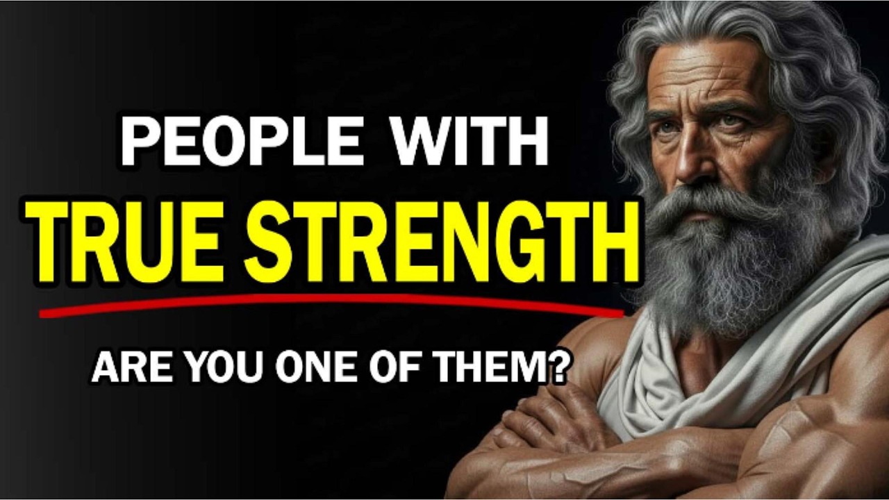 10 Signs of a Very Strong Person (High Value Man)