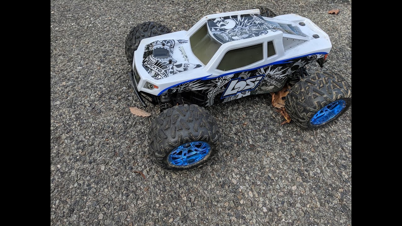 Losi LST 3XLe 1st and 2nd Speed Run