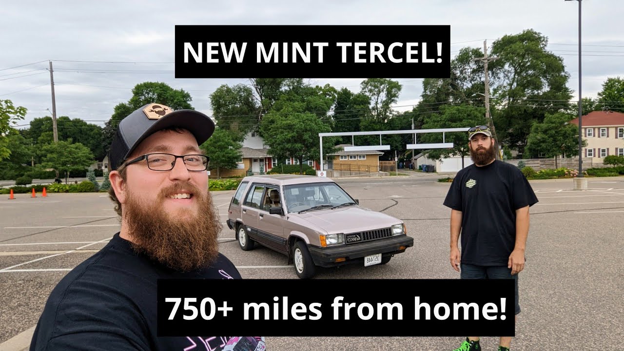 I finally bought a CLEAN Toyota Tercel 4wd wagon!