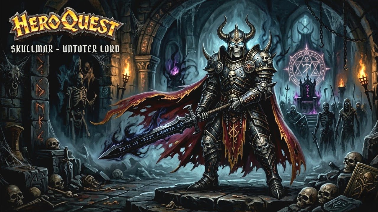 HERO QUEST ☠️☠️☠️Über Skullmar☠️☠️☠️