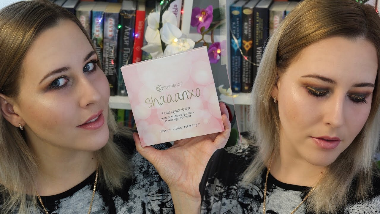 SMOKEY MAKEUP SHAAANXO Palette||МАКИЯЖ с палеткой BH Cosmetics SHAAANXO||Sweetysweet Mari