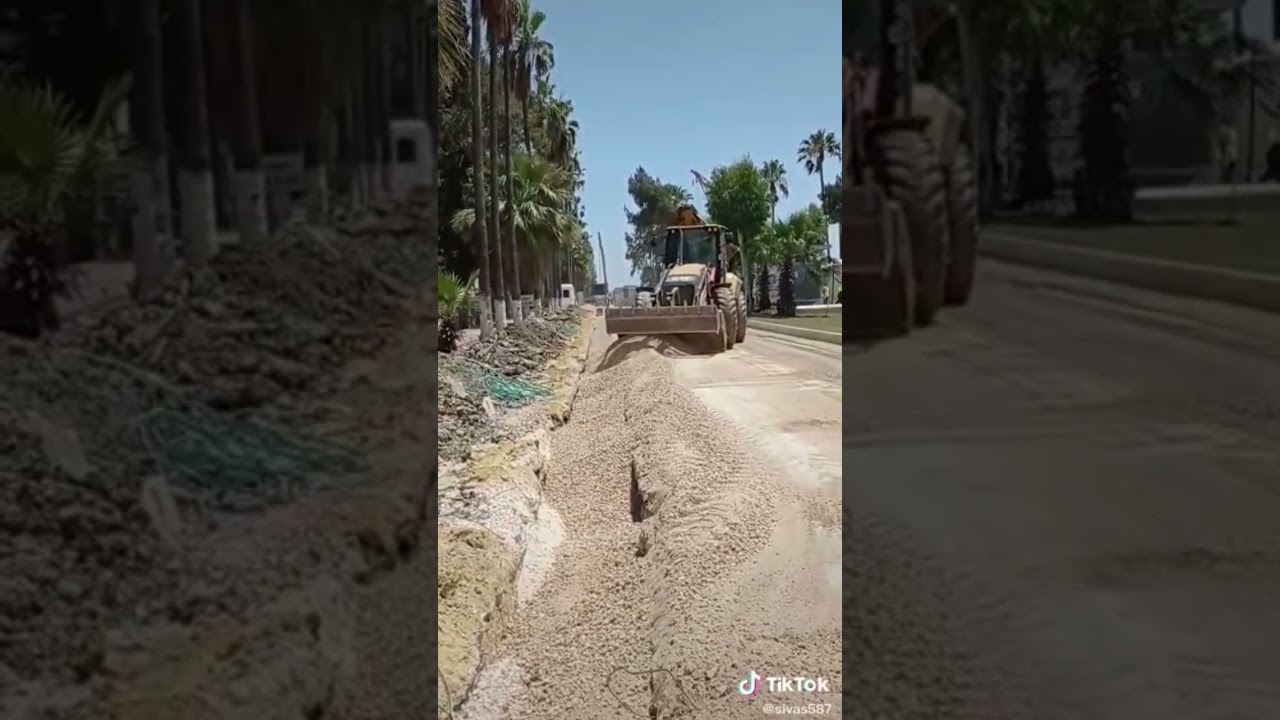 backhoe loader of cat 434 #construction #job #kuwait #jcb  #excavator #operator