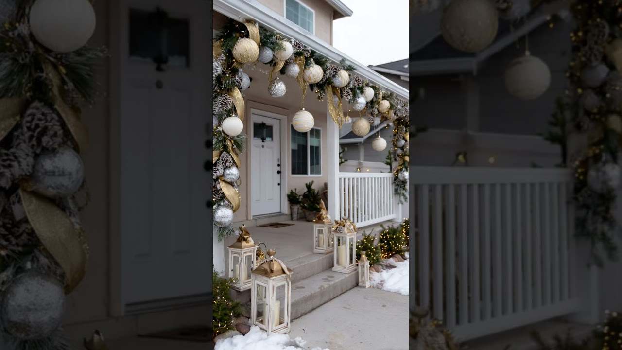 23 Exterior Christmas Decor Ideas Guests Will Remember All Season Long