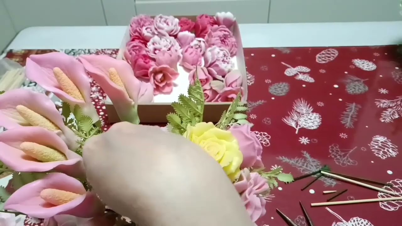 Мыловарение/сборка очередного букета/🤗