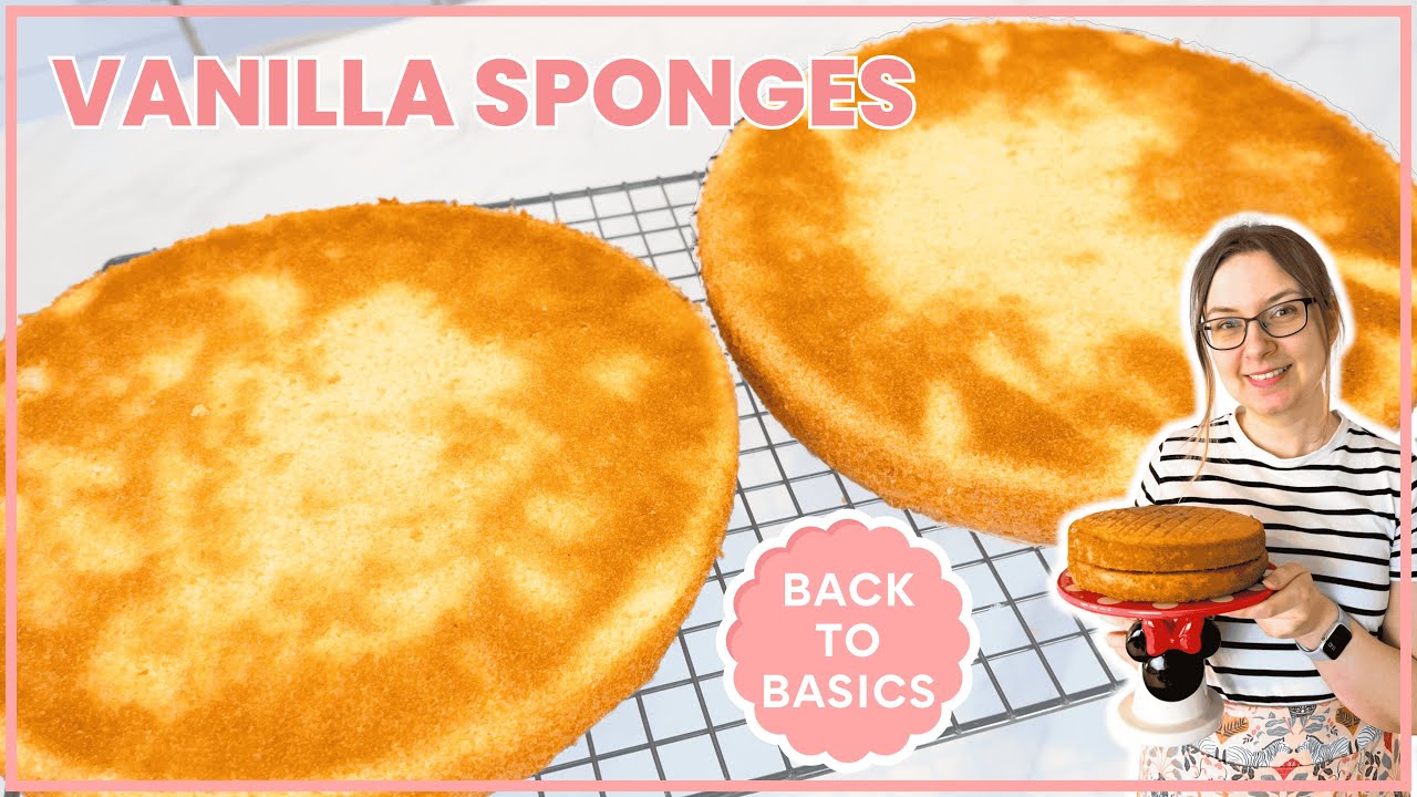 Watch this before baking a cake! VANILLA SPONGE RECIPE